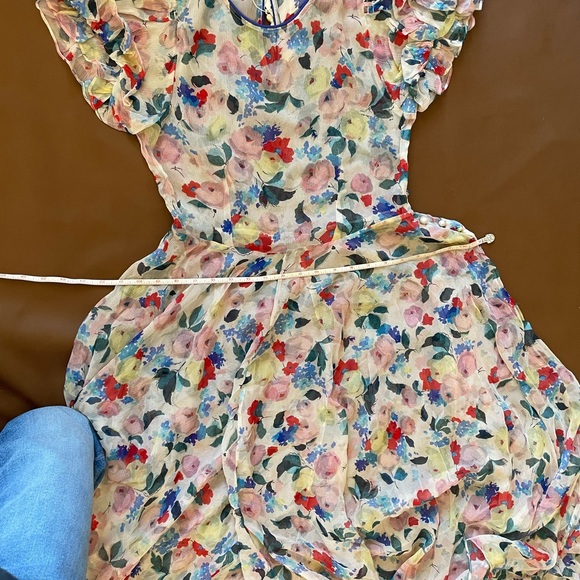 NWT DÔEN Floret Dress- Fleur de Matin Floral - Picture 13 of 13